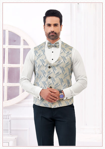 Maritime Blue Three-Piece Suit Set